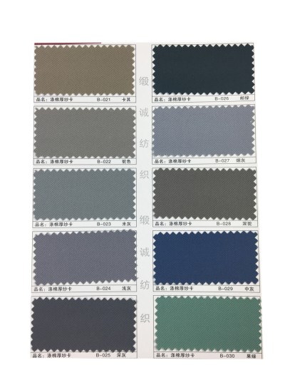 GZ-XNCG   滌棉厚紗卡  T65/C35  20*16 120*60 後面照